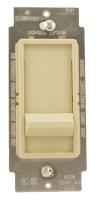 6PYJ5 Dimmer, Slide to Off, 600W, 1-Pole, Ivory