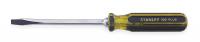 6R539 Screwdriver, Slotted, Bolster, 1/4x4 In