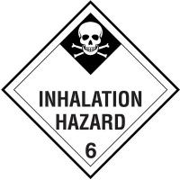 6R672 Vehicle Placard, Inhalation Hazard
