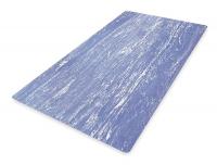 5MDK7 Floor Mat, Anti-Fatigue, Blue, 3 x 5 Ft.