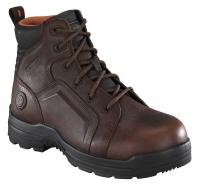 6REA4 Work Boots, Comp, Mn, 11-1/2, Brn, 1PR