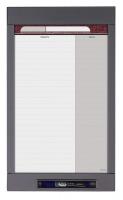 6RFE2 Dry Erase Board, 20-1/2&quot; W, Gray