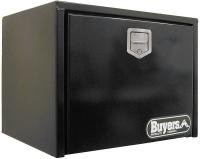 6RHK8 Underbody Truck Box, 24Wx18 Dx18 In H, Blk