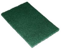 6RJN8 Hand Pad, Dark Green, 9In L, 6In W, PK60