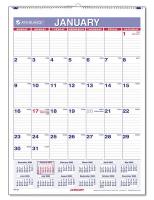 6RMP5 Wall Calendar, Monthly, 8 x 11 In