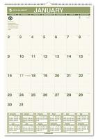 6RMR9 Wall Calendar, Monthly, 15-1/2 x 22-3/4 In