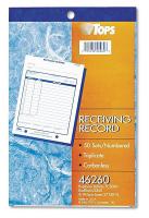 6RNJ2 Receiving Record Book, 5-1/2 x 7-7/8, 3-Pt