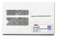 6RNK3 Envelope, Gummed, 9 x 5-5/8, PK 50