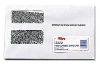 6RNK5 Envelope, Gummed, 9 x 5-5/8, PK 24