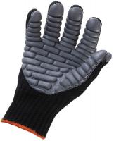 6RRC9 Anti-Vibration Gloves, L, Black, PR