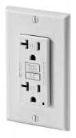 6RRD8 GFCI Receptacle, 20A, 5-20R, White