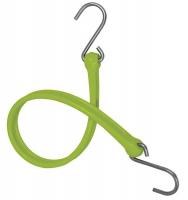 6RUG4 Bungee Strap, S-Hook, 18 In.L, Green