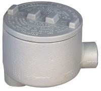 6RVF0 Conduit Outlet Box, HazLoc, LB, 3/4 Hub, Ir