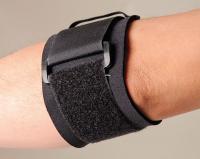 6T568 Elbow Support, S, Black, Single Strap