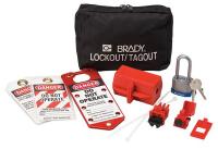 6T737 Portable Lockout Kit, Filled, Electrical, 8