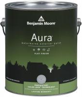 14Y712 Exterior Paint, Flat, 1 gal, Whipple Blue