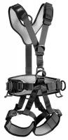 6TEL5 Full Body Harness, S/M, 310 lb., Blk/Ylw