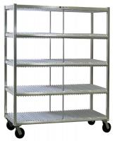 6TJD5 Mobile Tray Drying Rack, 4 Levels