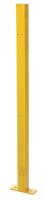 6TML1 Machine Guard Line Post, H 7 ft, 16 ga
