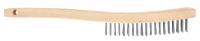 6TNG9 Scratch Brush, Rows 4 x 15, Carbon Steel