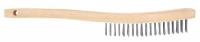 6TNH4 Angle Scratch Brush, Rows 3 x 14, SS Wire