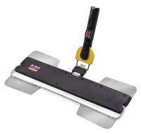 6TUL2 Mop Frame, 16-1/4In, Stainless steel, Black