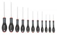 6UAF2 Screwdriver Set, Torx Tip, T6 to T40, 11 Pc