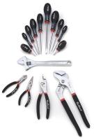 6UAG8 Tool Set, Wrench, Plier, Screwdriver, 15 Pcs