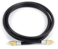 6UGU3 Water Hose Extension, Rubber, 6 Ft (1.8m)