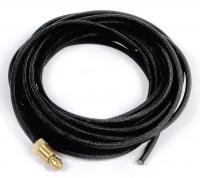 6UGY1 Gas Hose, Braided Rubber, 25 Ft (7.6m)