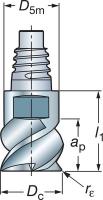 6UHW2 Mill Insert, 170-18-240870E-PRMN 4240