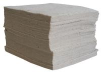 6UNN6 Absorbent Pads, Cotton Fibers, PK 100