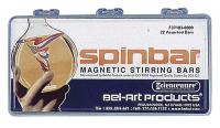 6UPJ7 SPINBOX, STIRRING BAR, PTFE, ASST, 22/PK