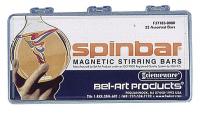 6UPK0 SPINBOX, STIRRING BAR, PTFE, ASST, 12/PK