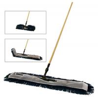 6URY0 Dust Mop Kit, Synthetic, 48 In, Launderable