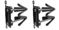 6UTD3 Shower Rod Anchor, Hollow, Pk 2