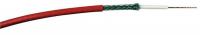 6UUF0 Coaxial Cable, RG59, 20AWG, Red, 1000Ft
