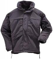 6UVH8 3 in 1 Parka, Black, 3XL