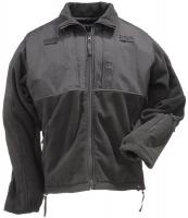 6UVY7 Tactical Fleece Jacket, Black, S