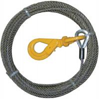 6UZT1 Winch Cable, Steel, 3/8 In. x 35 ft.