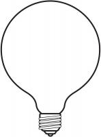 6V029 Incandescent Light Bulb, G30, 60W