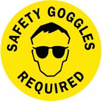 6V547 Warning Sign, 17 x 17In, BK/YEL, ENG, FL