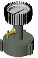 6VEJ2 Pressure Cap Gauge, 2-1/2 In. Female NST