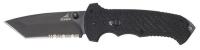 6VET9 Folding Knife, Tanto, 3-13/16 In L, Black