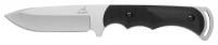 6VEU6 Fixed Blade Knife, 4 In L, Black, Sheath