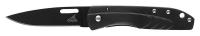 6VEX5 Folding Knife, Fine, Drop Point, 2-39/64 In