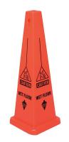 6VKP5 36&quot; &quot;Caution Wet Floor&quot; Orange