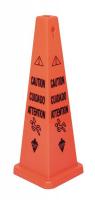 6VKR0 26&quot; Multilingual &quot;Caution&quot; Orange