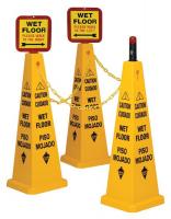 6VKR9 TRFC Cone Kit, Wet Floor, Yellow