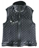6VRX7 Heated Vest, XL, Black, Nylon, 28 In. L